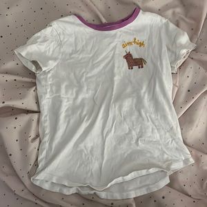 Girls old navy large tee